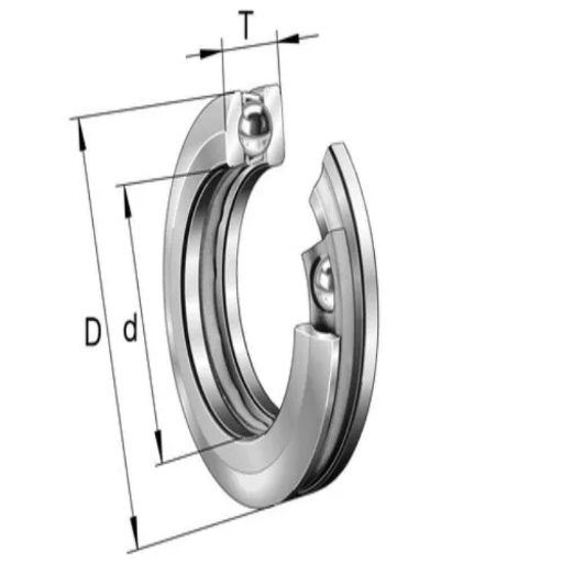 Are there different types of thrust ball bearings