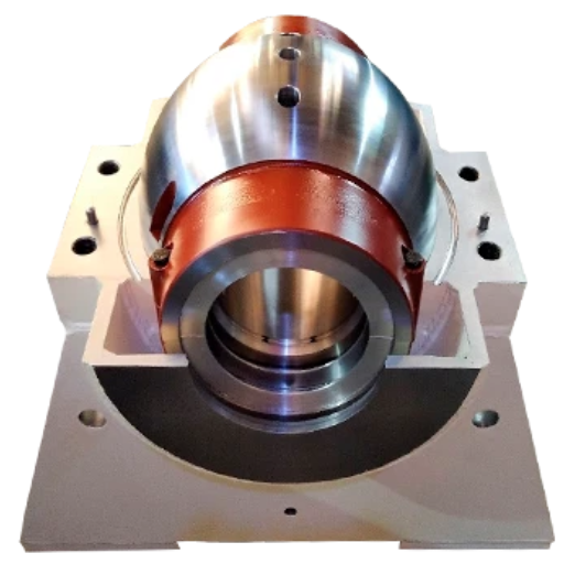 How do Babbitt and journal bearings handle high-speed applications