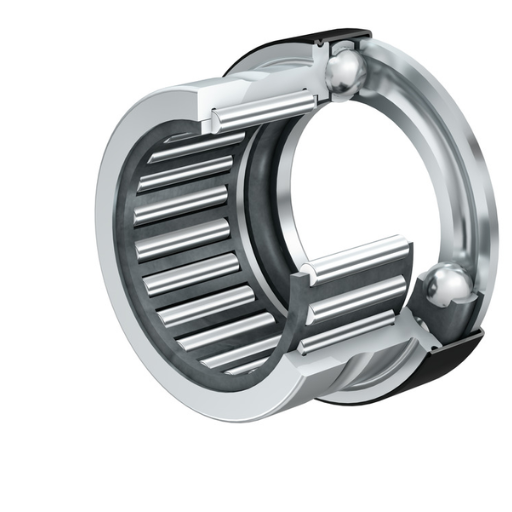 How do thrust bearings compare to radial bearings