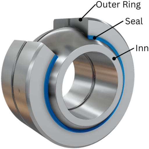 How does the maintenance of Babbitt bearings compare to journal bearings