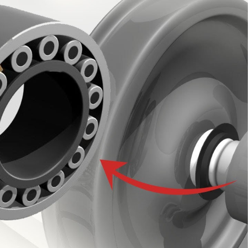 What are railway wheel bearings and how do they work
