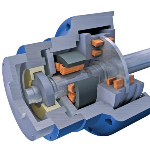 What are the advantages of using magnetic bearings