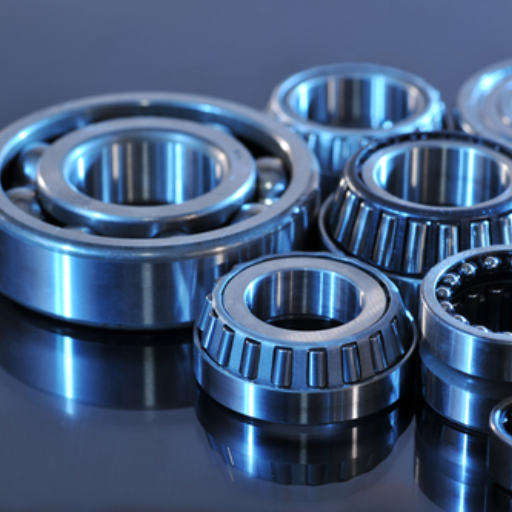 What are the main types of bearings used in mechanical applications