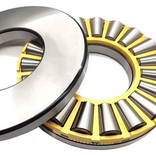 What are the main types of thrust bearings