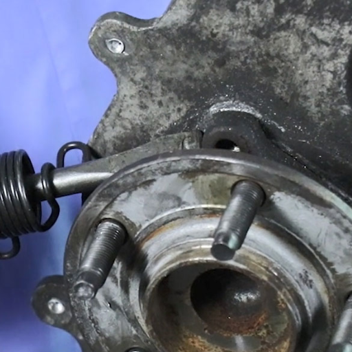 What's the process to remove the old wheel bearing