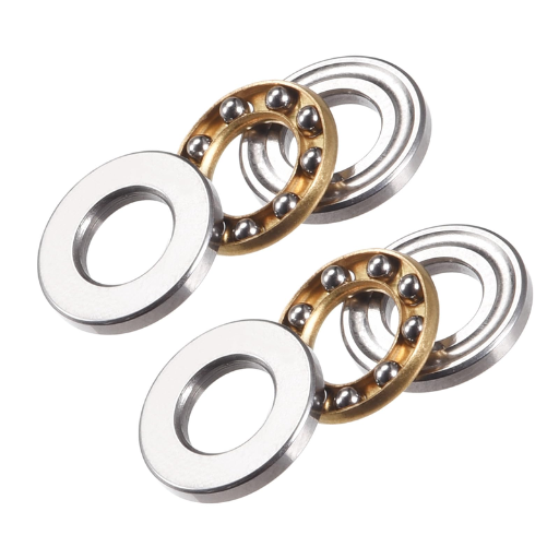 Where are thrust bearings commonly used
