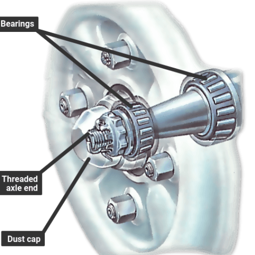 Where can I find wheel bearing torque specifications for my specific vehicle