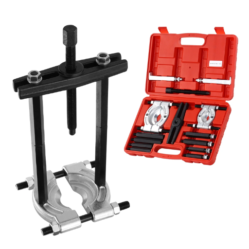 Why is a gear puller set frequently bought together with a bearing separator