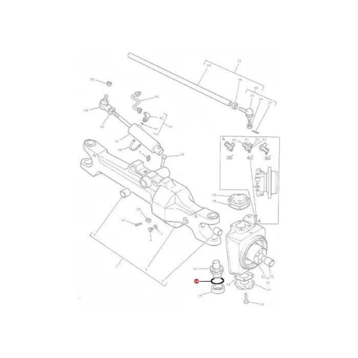 What tools and parts do I need for Massey Ferguson 1720 front wheel bearing replacement