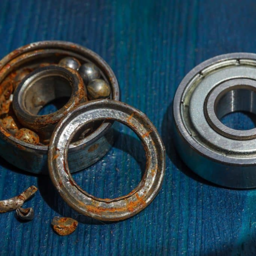 Which bearing type offers better lubrication and cooling